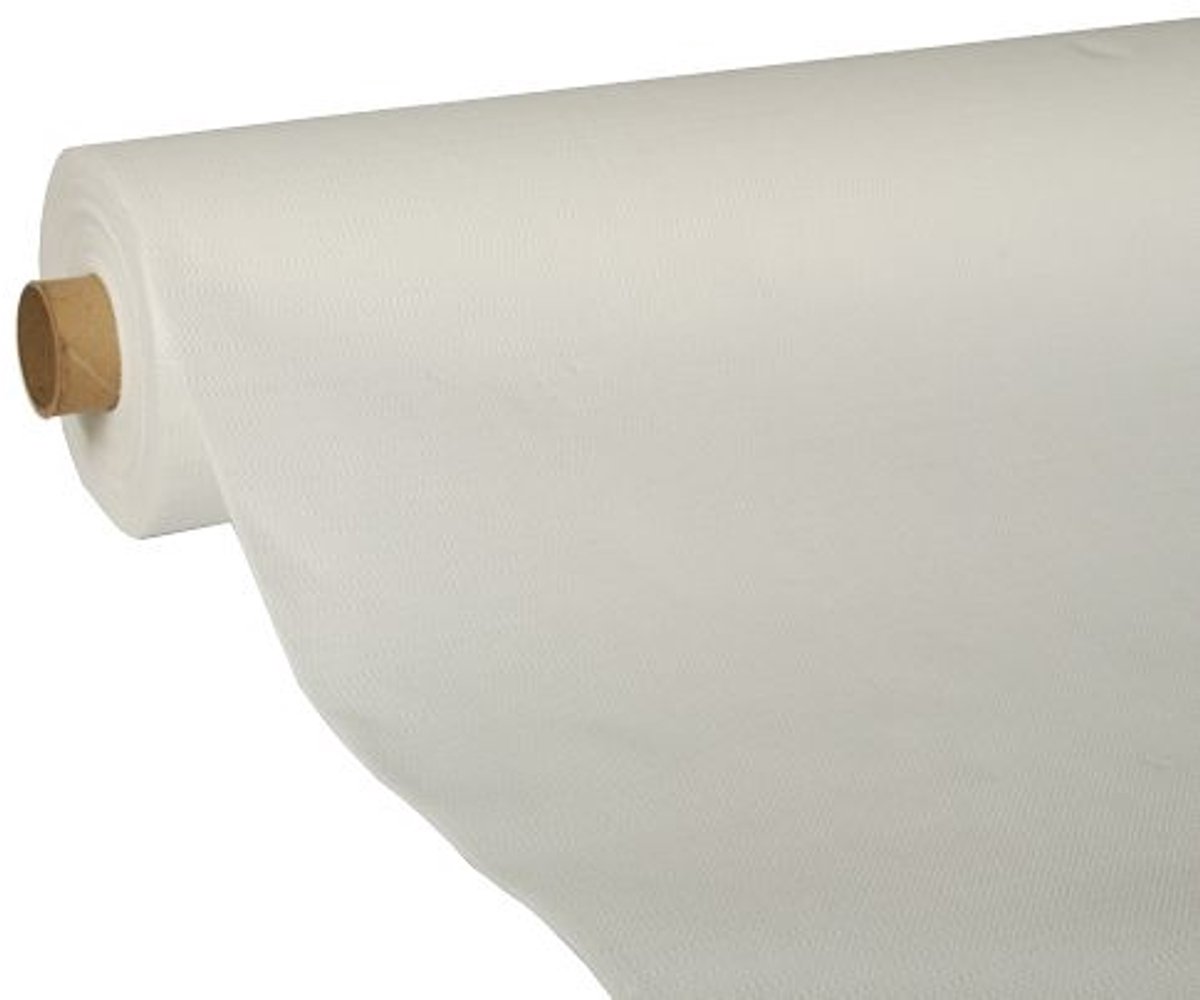 Tafelkleed, Tissue ROYAL Collection 25 m x 1,18 m wit