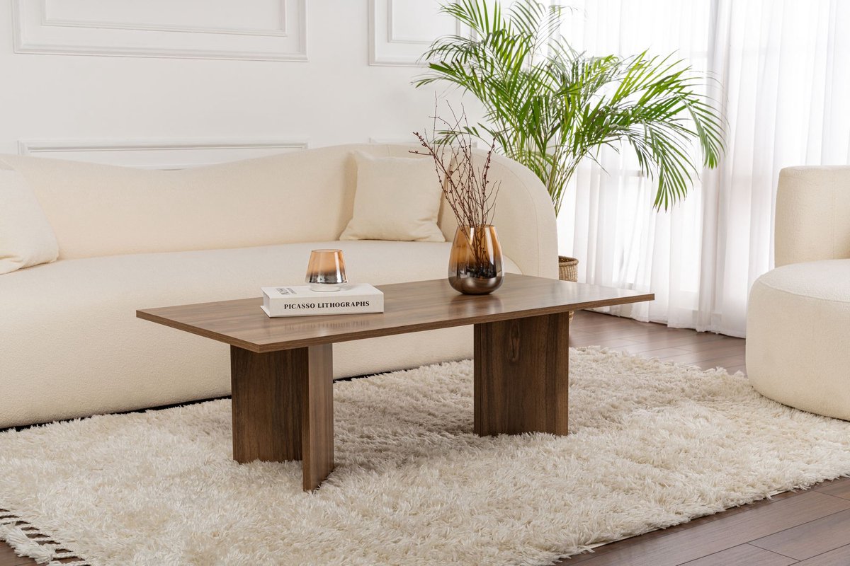 Skye Decor Sabin Salontafel - 119x60x40 cm walnut