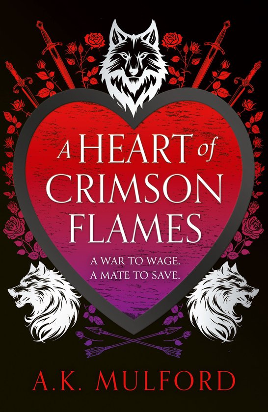 The Golden Court 3 - A Heart of Crimson Flames - cover