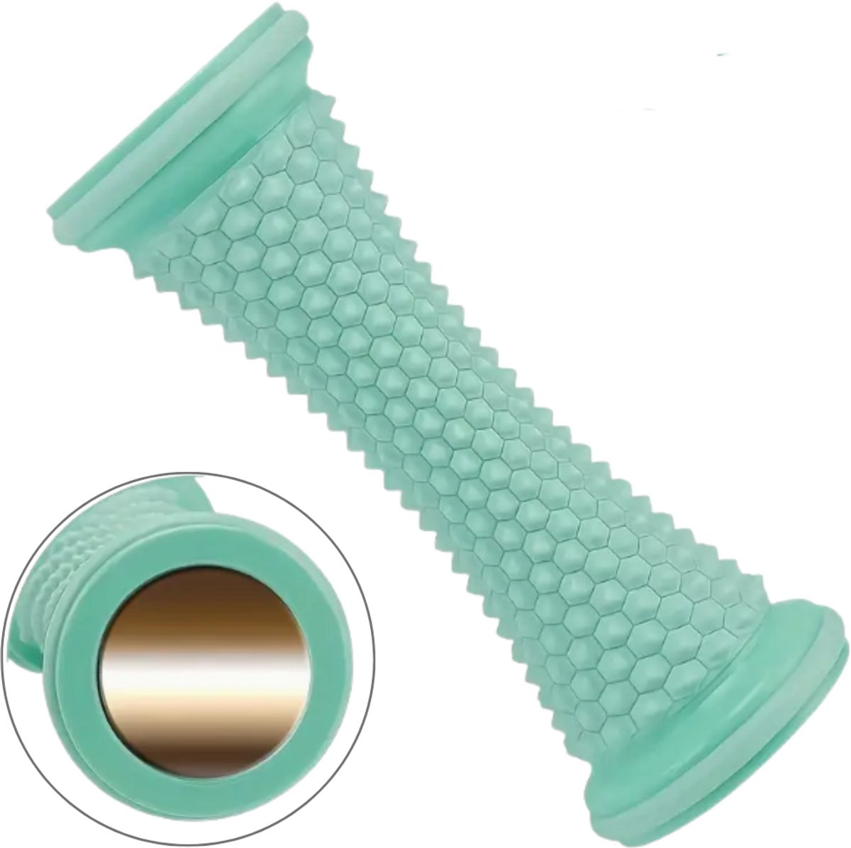 Voetmassage Roller – Groen - Voet Massageroller tegen Voetpijn & Fasciitis – Diepe Drukpunt Massage – Spierontspanning en Pijnverlichting - Ergonomisch & Antislip