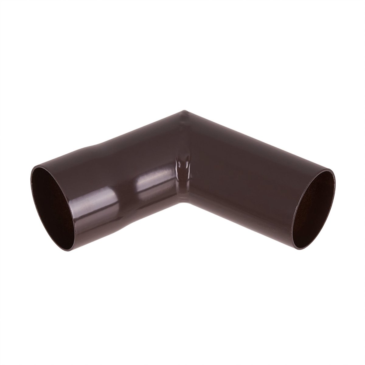 Renoplast® R50 aluminium valpijpbochten | Hoek 87º DN 40mm Bruin | Dakgoten Regengoot Dakafvoer Randprofielen van plaatstaal | Tuinhuisje Carport Terras Balkon plug-in kanaal | goot voor dak
