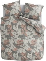 Parure de lit en microfibre Zydante® - 140 x 220 cm - Terracan - avec 1 taie d'oreiller