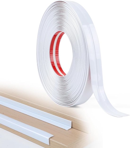 1 Rol Decoratieve Lijst - Zelfklevend - Flexibel - 2 cm × 10 m - Zachte