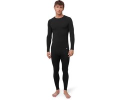 foto van DANISH ENDURANCE Thermoset voor Heren - van Merino Wol - Ademend - Zwart - Maat XXL