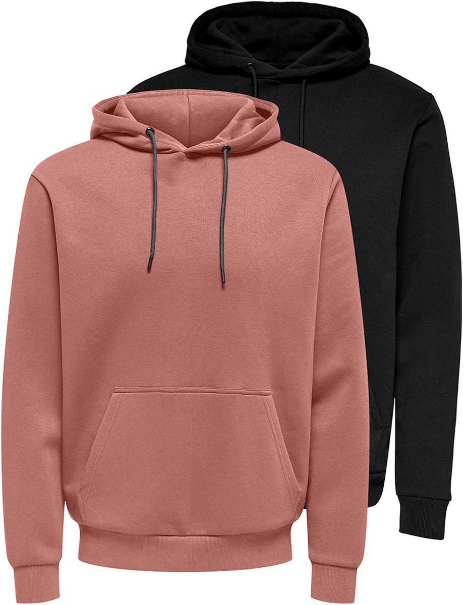 Only & Sons Heren hoddie 2 pack Ceres