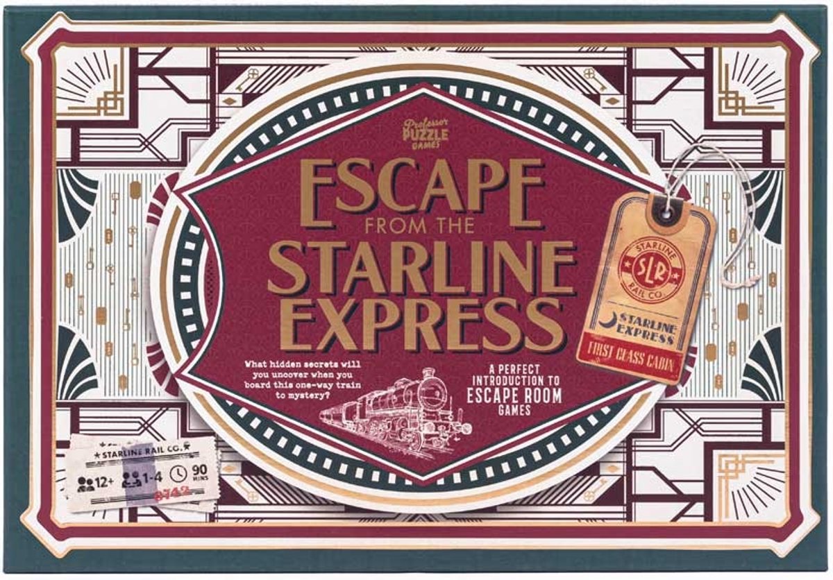 Escape from the Starline Express - Escape Room Spellen (ENG)
