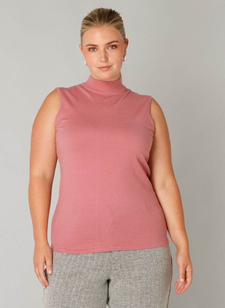 YEST CURVE Franka Tops - Dark Rose - maat 1(48)