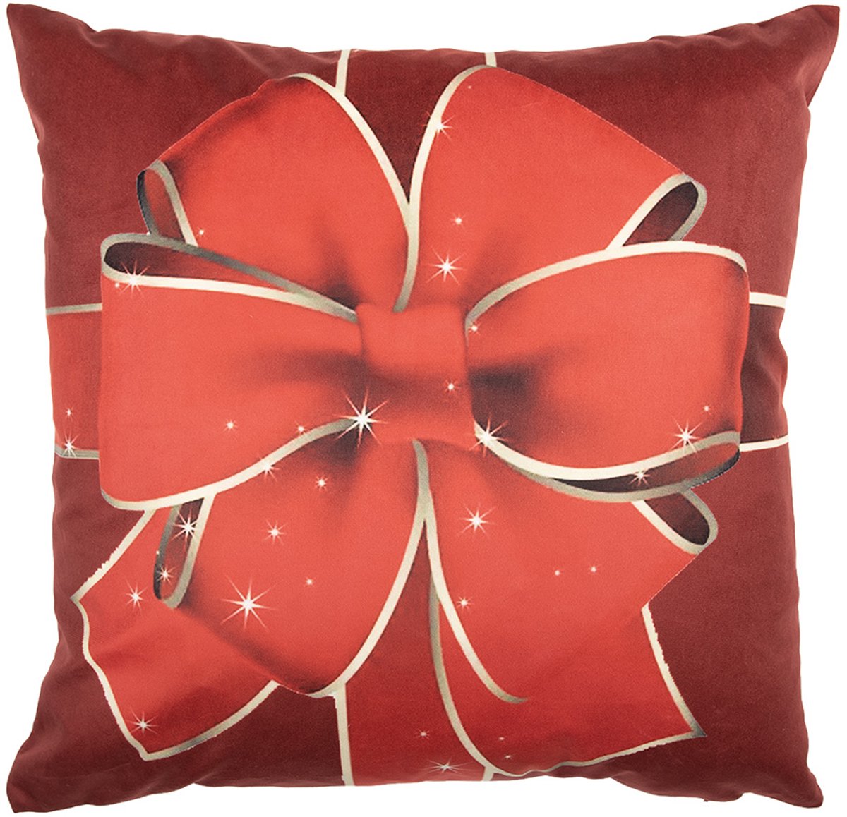 Kussenhoes 45x45 cm Rood Polyester