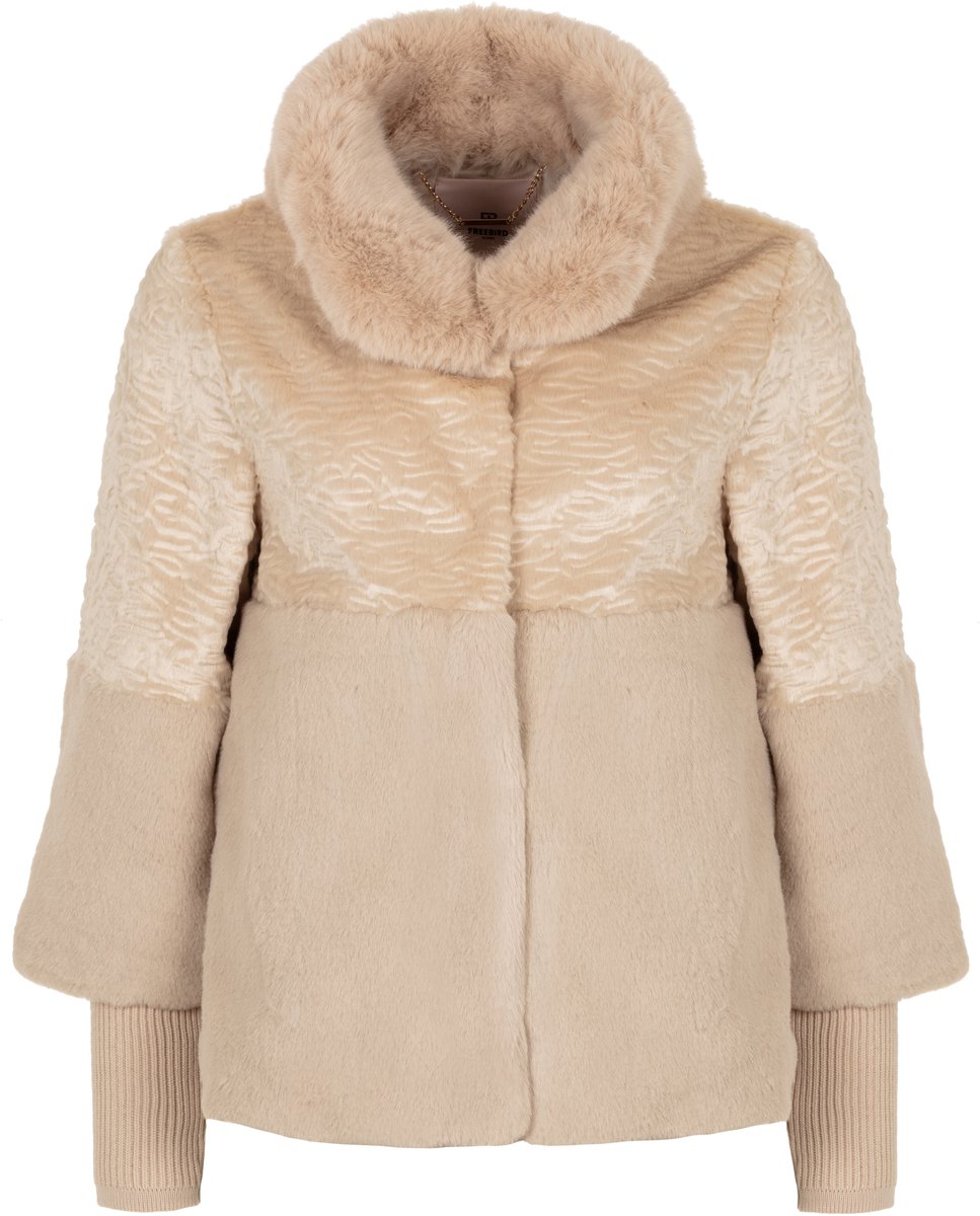 Freebird - Jas Off White Freebird Coat Off White Olisa