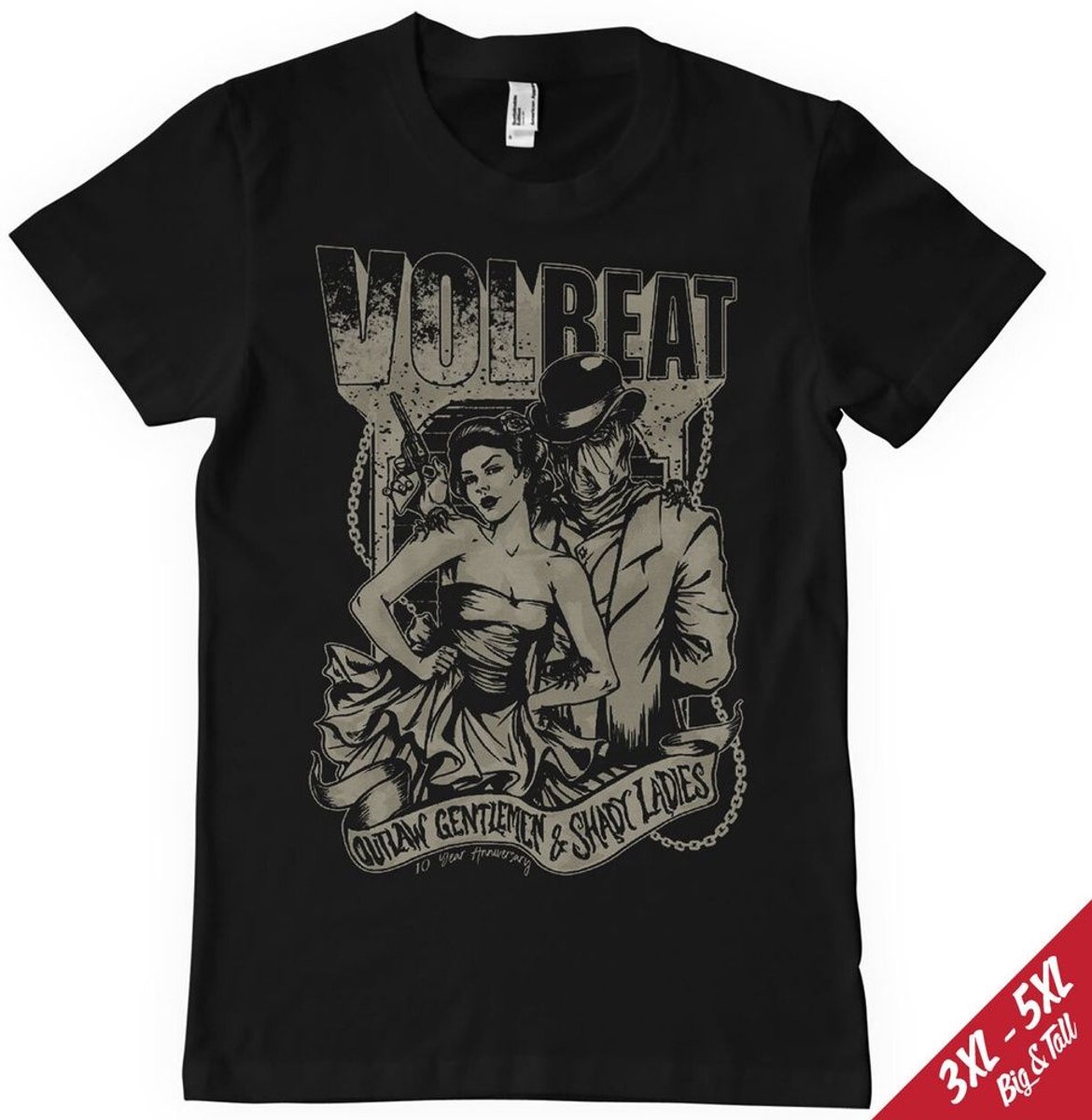 Volbeat T-shirt Outlaw Gentlemen T-shirt WMX-1-VB001-H26-10