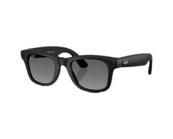 Ray-ban Wayfarer Meta Gen 2 Gepolariseerde Zonnebril Zwart Polar Gradient Graphite / 50 Man,Vrouw