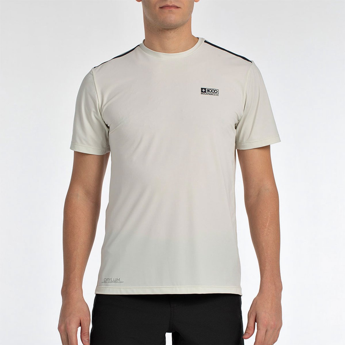 +8000 Grandon T-shirt Met Korte Mouwen Beige XL Man