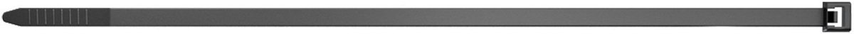 Nylon kabelbinders Fischer Zwart 20 cm (100 Stuks)