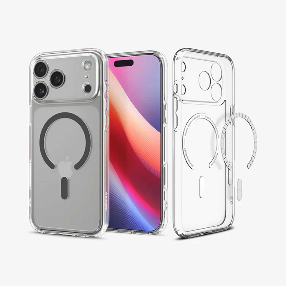 Spigen Hoesje Voor Iphone 17 Pro Max Magsafe Ultra Hybride Transparant