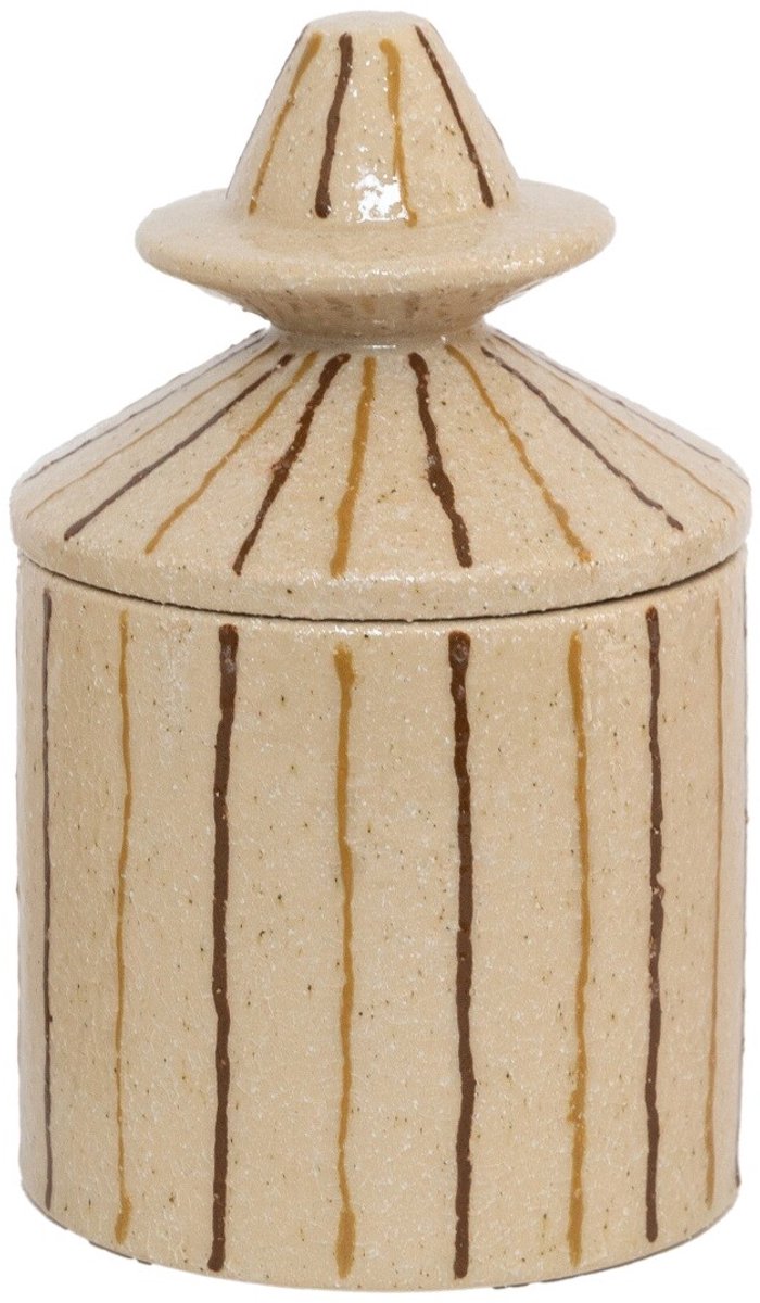 Aardewerk jar Lina M