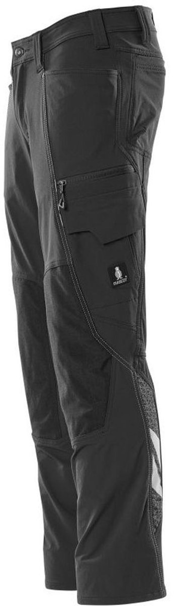 Mascot Accelerate Broek met kniezakken 18479-311 - Zwart - C42 - 82