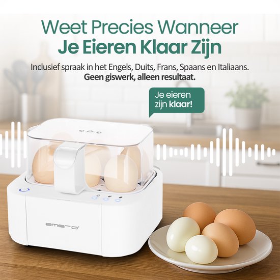 Cloer 6099 - Eierkoker Zwart kopen? | Bestel online