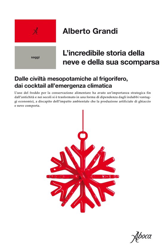 L'incredibile storia della neve e della sua scomparsa - cover