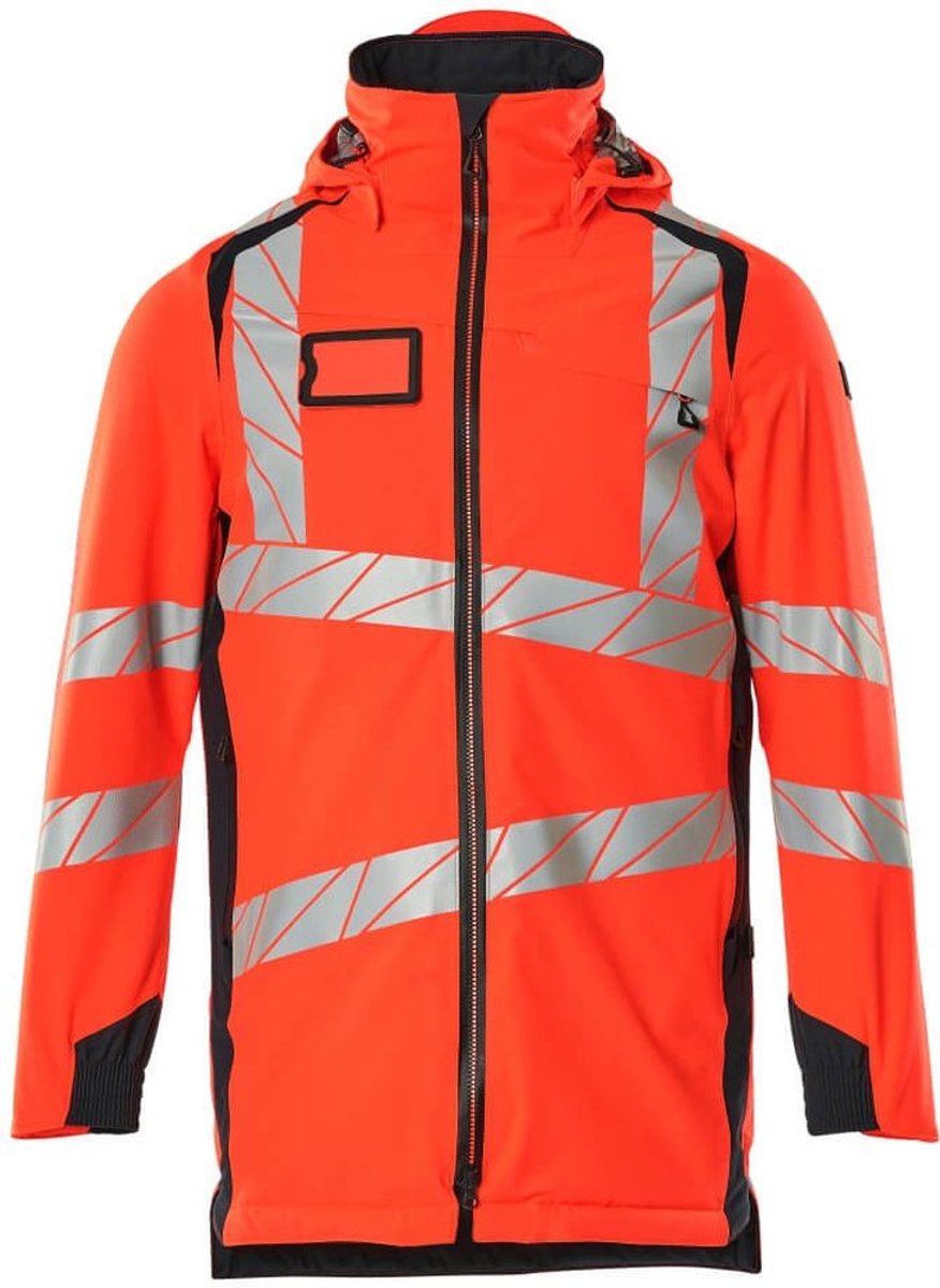 Mascot Accelerate Safe Parka 19030-449 - hi-vis rood/donkermarine - 3XL