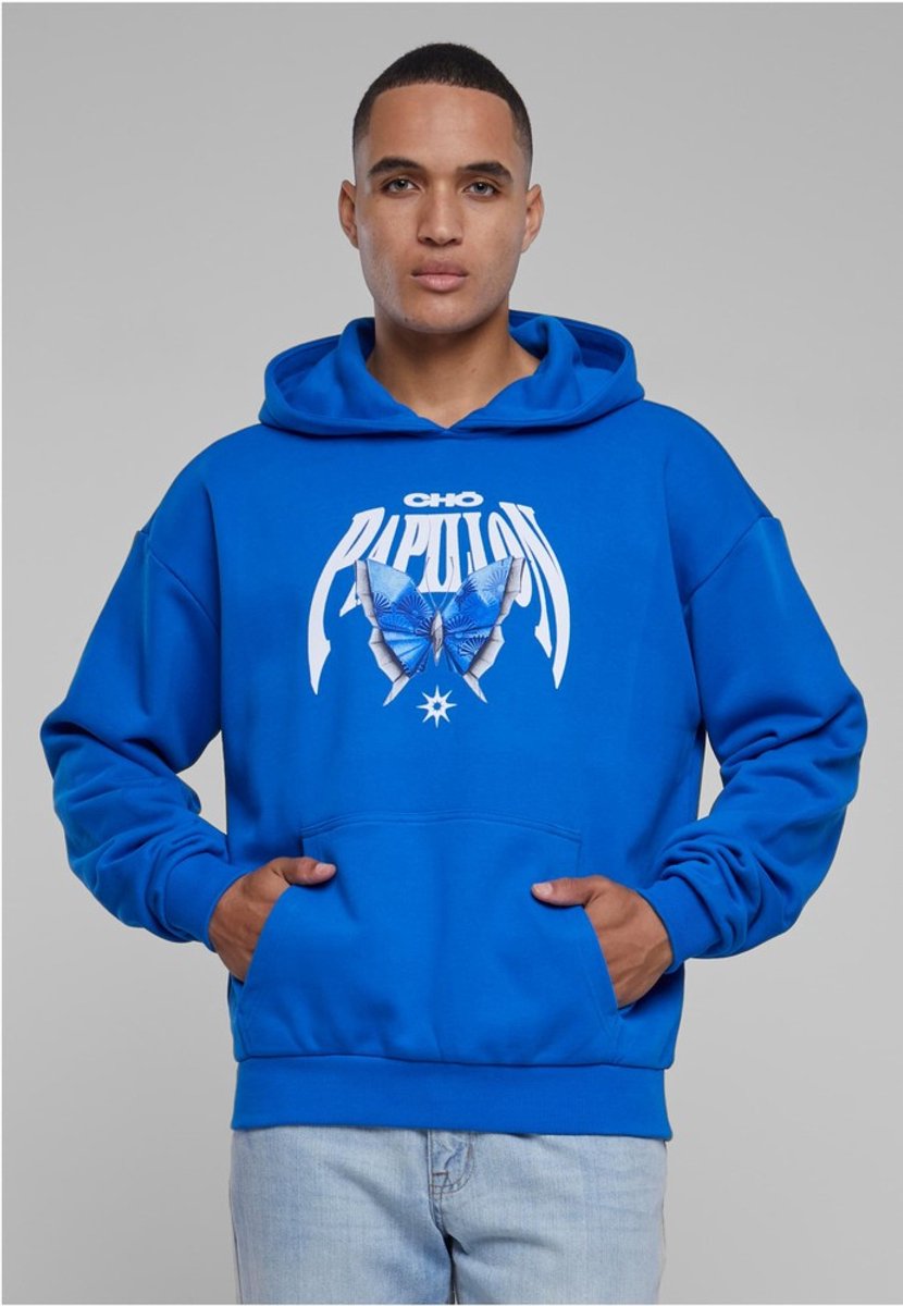 Mister Tee Origami Heavy Oversize Hoodie/trui XL Blauw