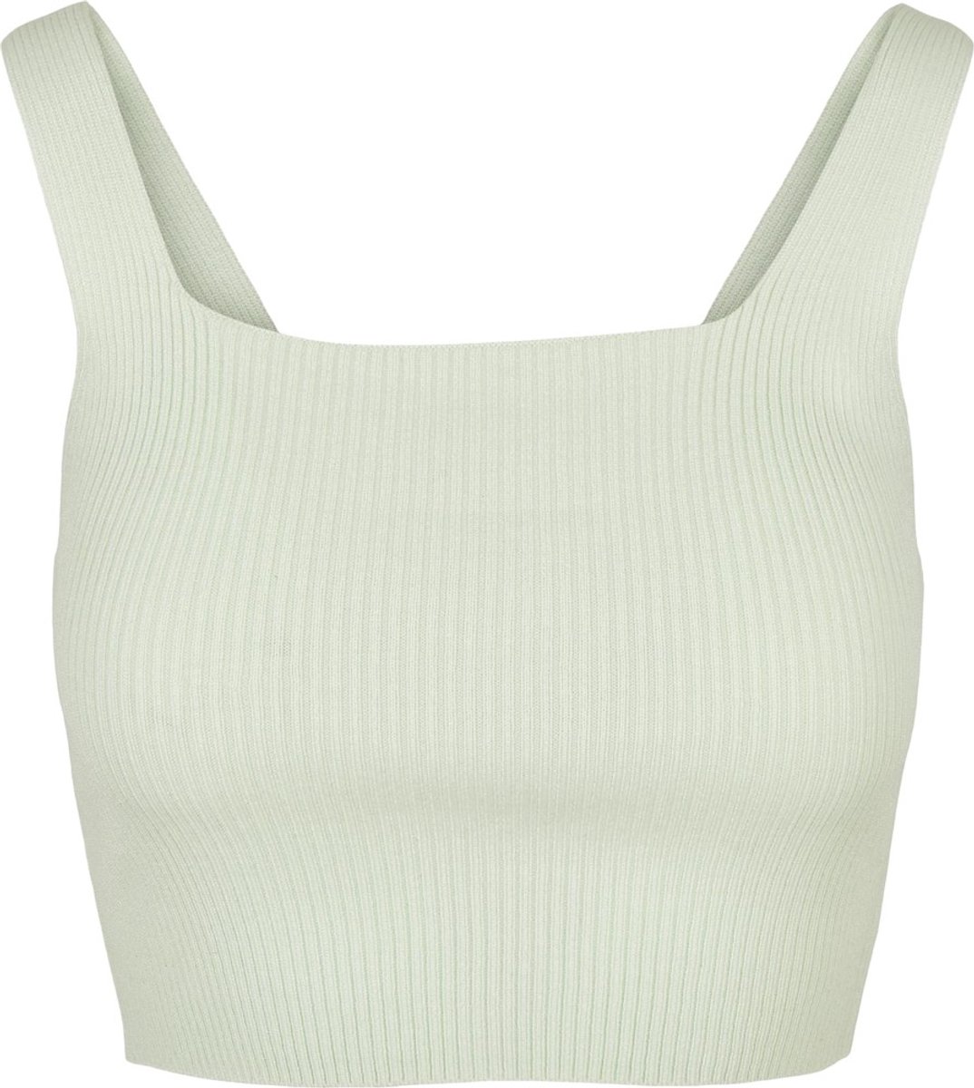 Urban Classics Knit Crop top XXL Groen