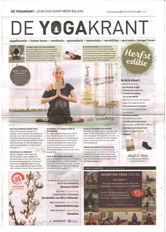De Yogakrant Herfsteditie- 03 2025