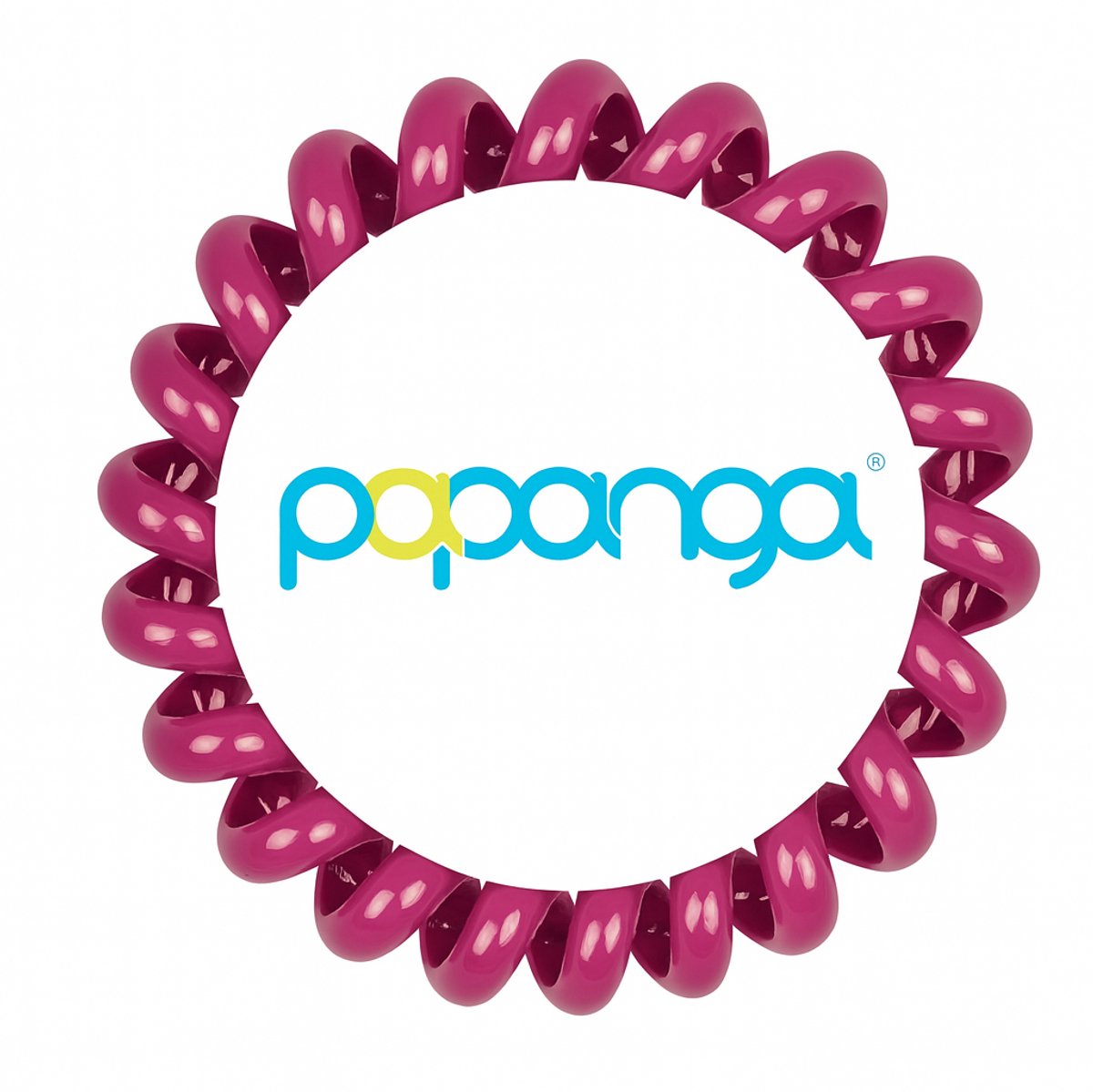Papanga Haarelastiek Radiant Orchid - Groot - Elastisch