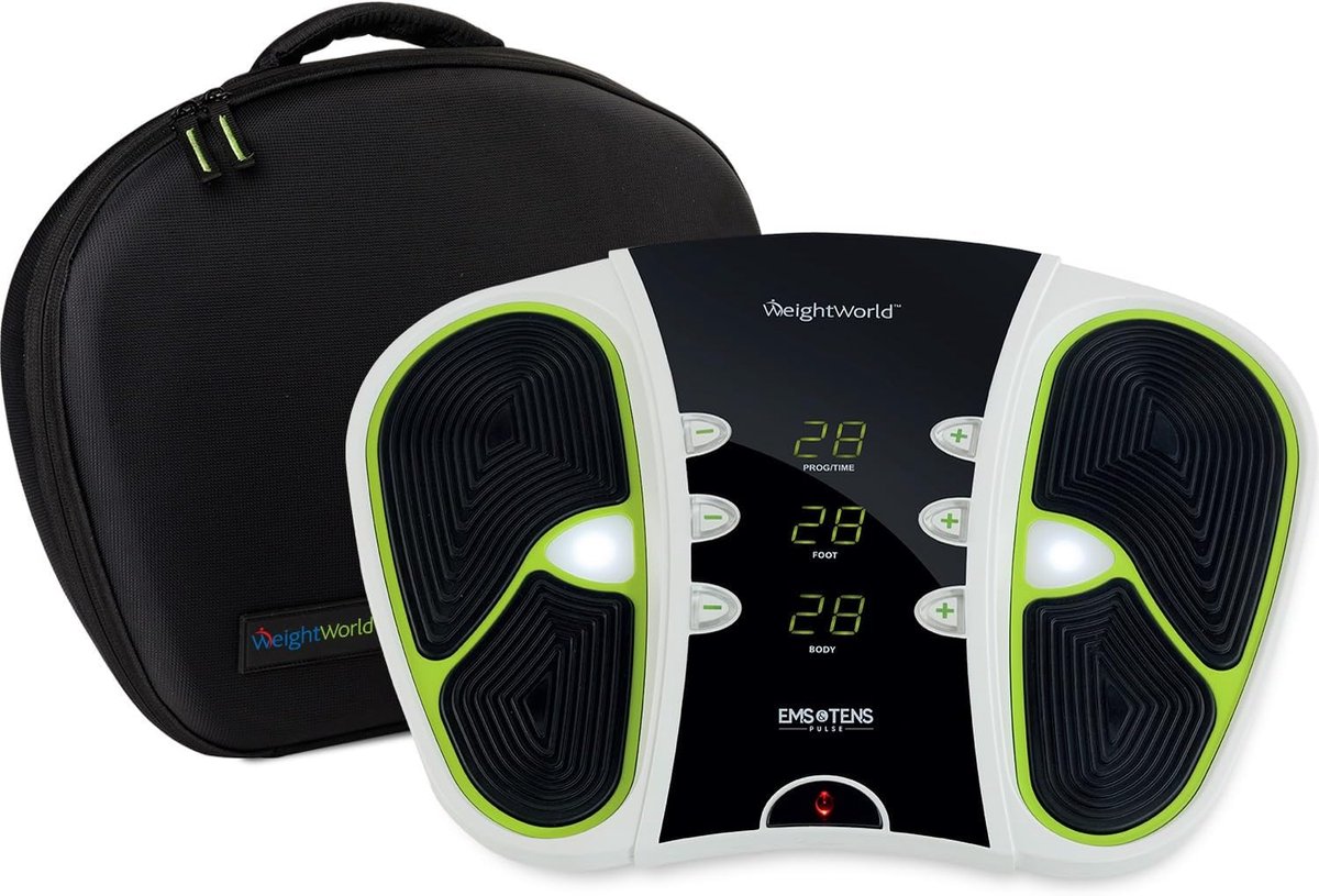 Voetmassage Apparaat - TENS en EMS Trainer met 99 Intensiteitsniveaus voor Ontspanning
