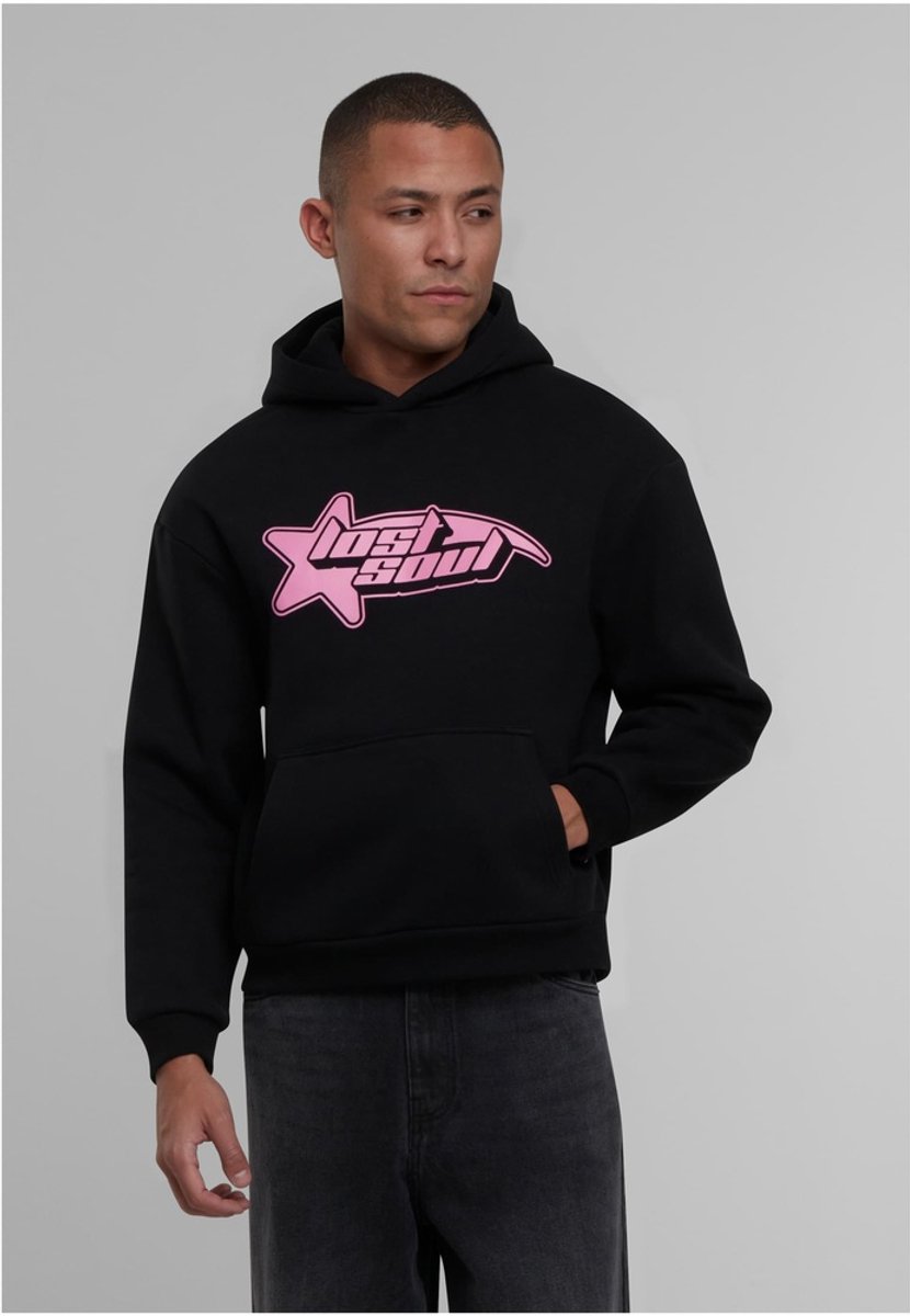 Mister Tee Lost Soul Fluffy Hoody Zwart