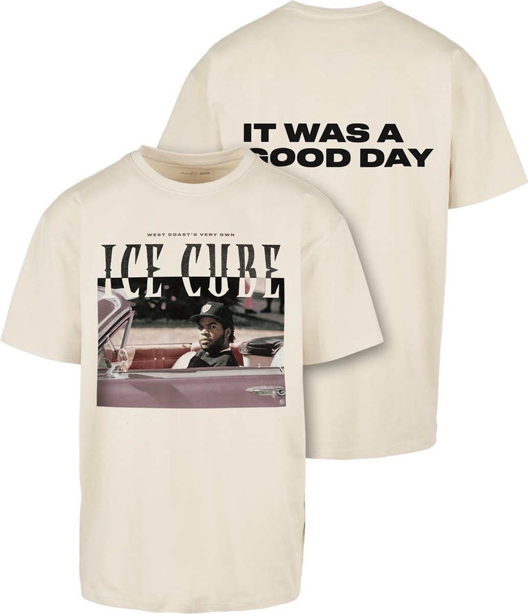 Mister Tee Ice Cube It’s a good day Oversize Heren Tshirt XXL Geel
