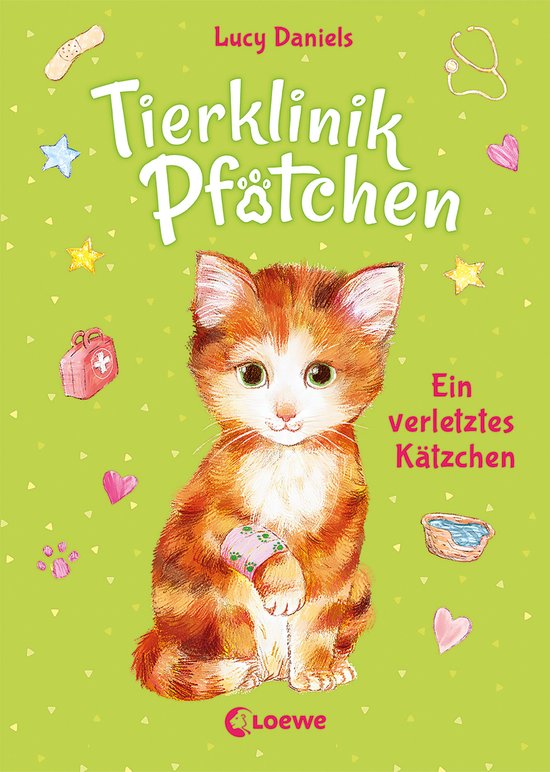 Tierklinik Pfötchen (Band 1) - Ein verletztes Kätzchen - cover