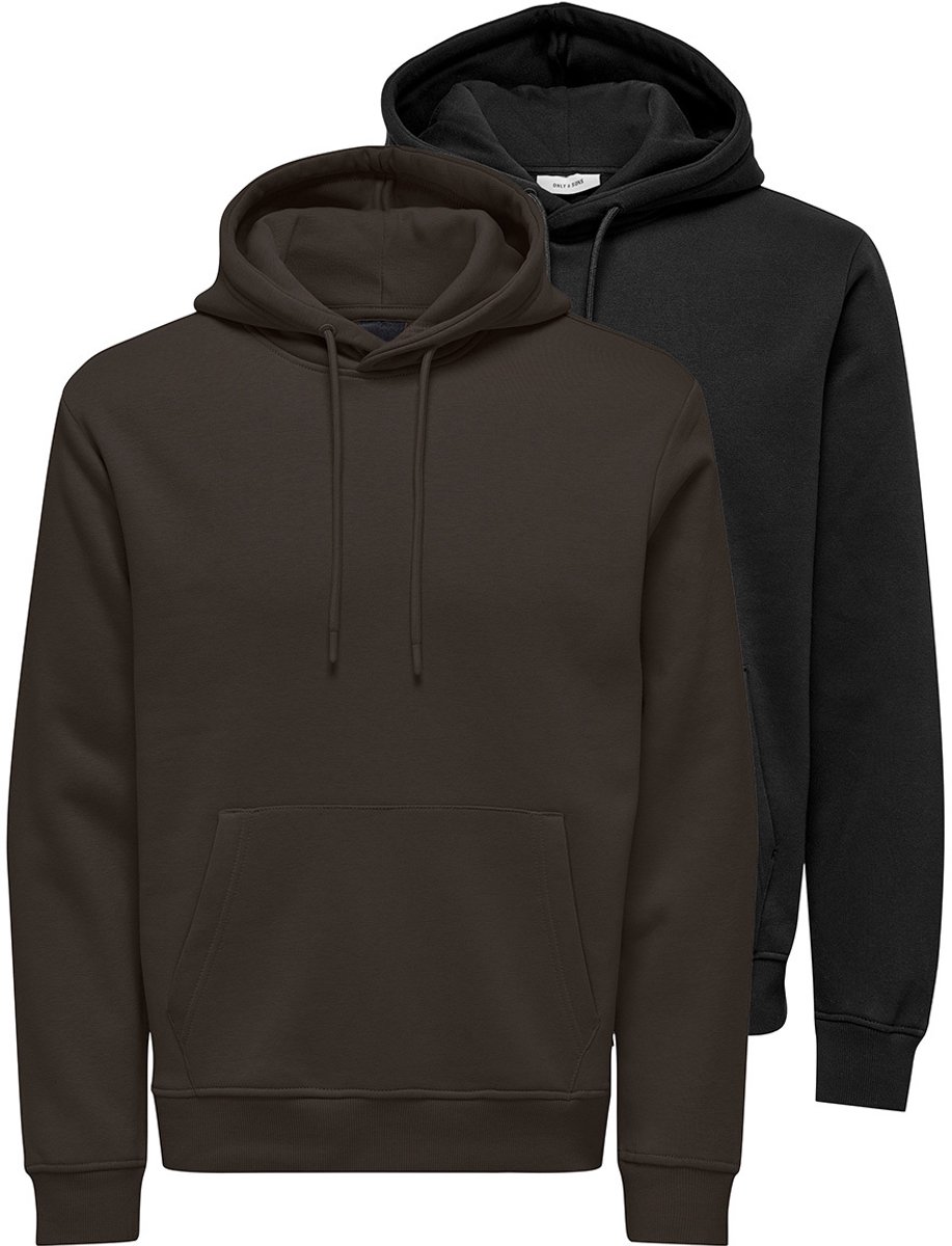 Only & Sons Heren hoddie 2 pack Connor