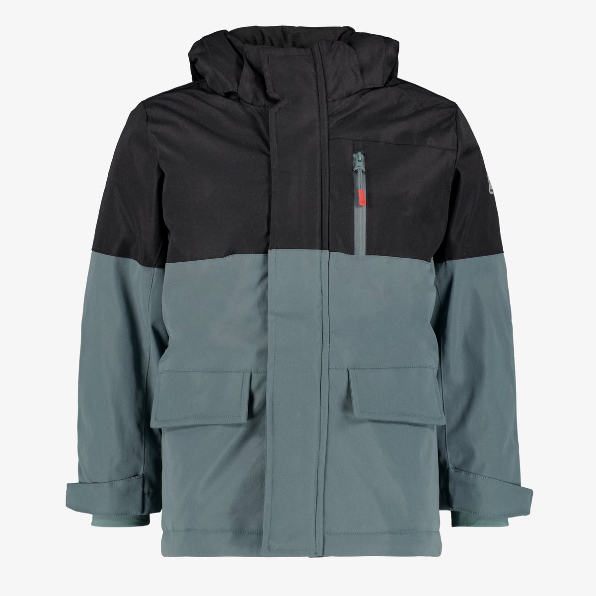 Mountain Peak jongens outdoor jas waterafstotend - Blauw - Maat 116