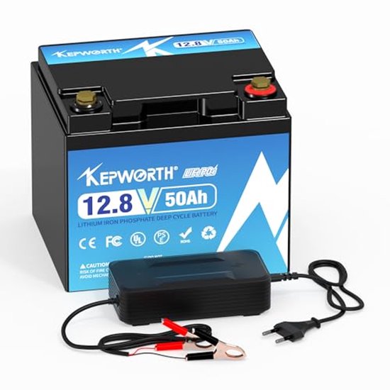 12V 50Ah LifePO4 Accu voor Zonneboot, Camper en Golfkar met BMS