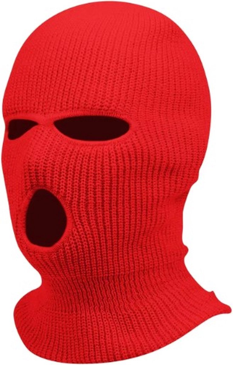 Scoby Bivakmuts Gezichtsmuts Motor Balaclava Face Mask One Rood