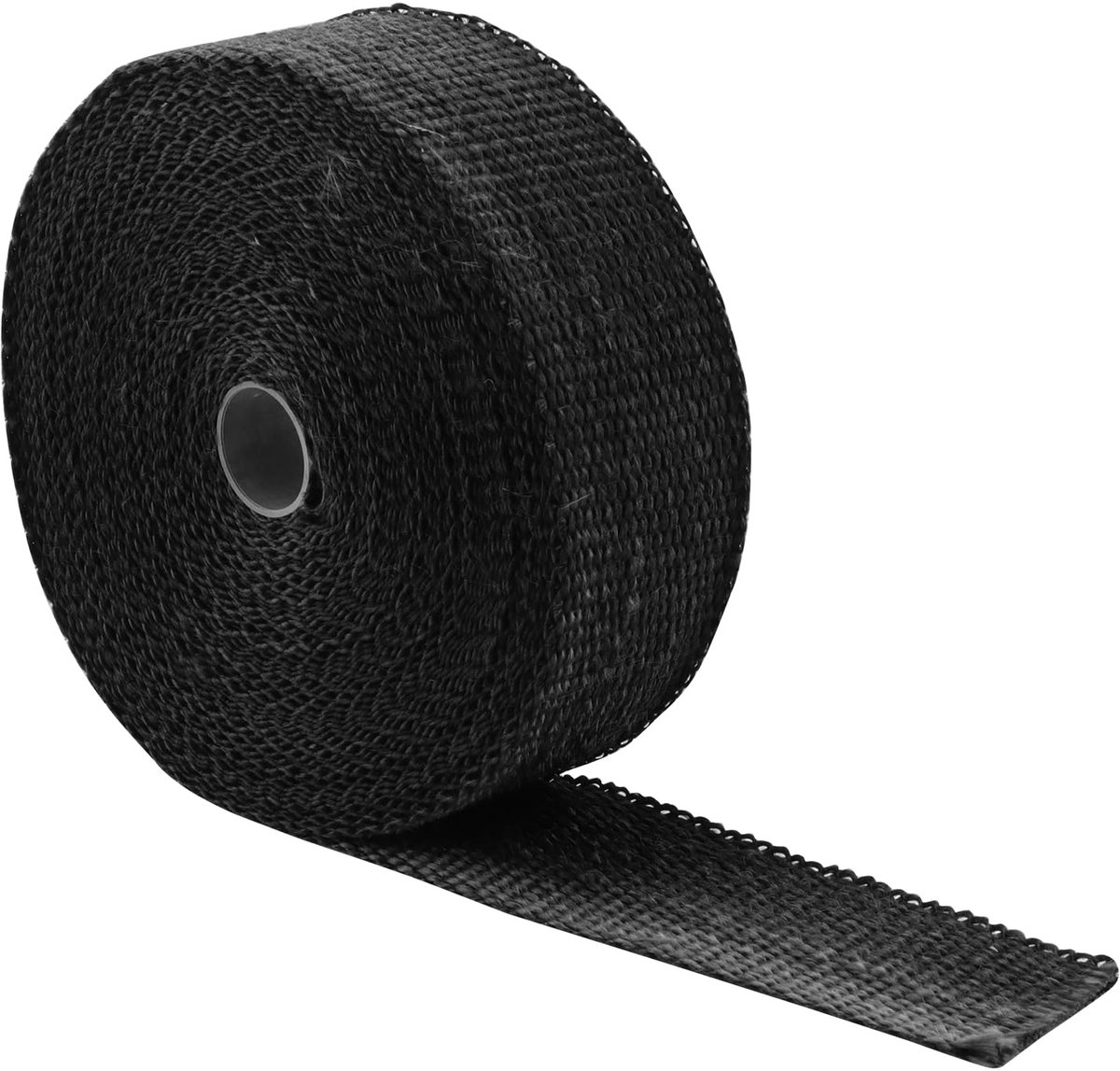 Heat Protection Tyre, 15 m x 5 cm, Heat Protection Tyre, Exhaust, Motorcycle, Heat Protection Tyre for Fan Manifolds Car, Motorcycle, Black