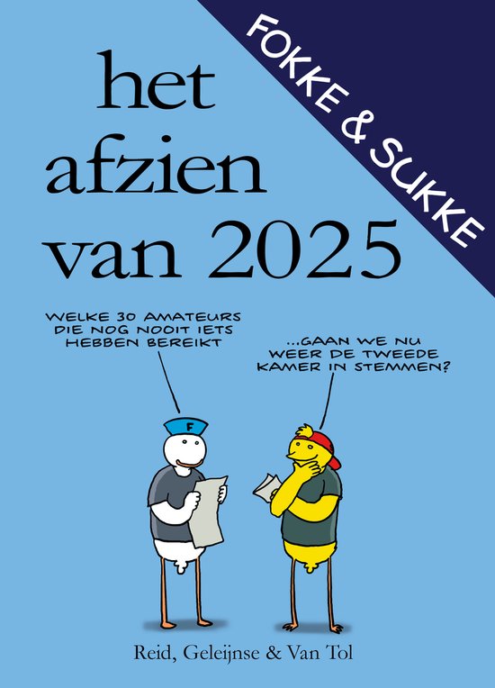 Fokke & Sukke - Het afzien van 2025 - cover