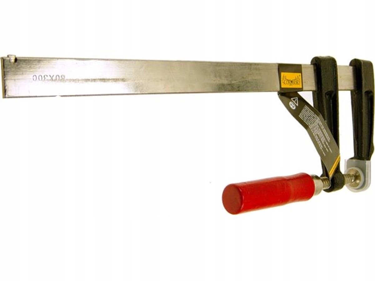F-Klem Timmerman 300x80mm - Stevig & Ergonomisch