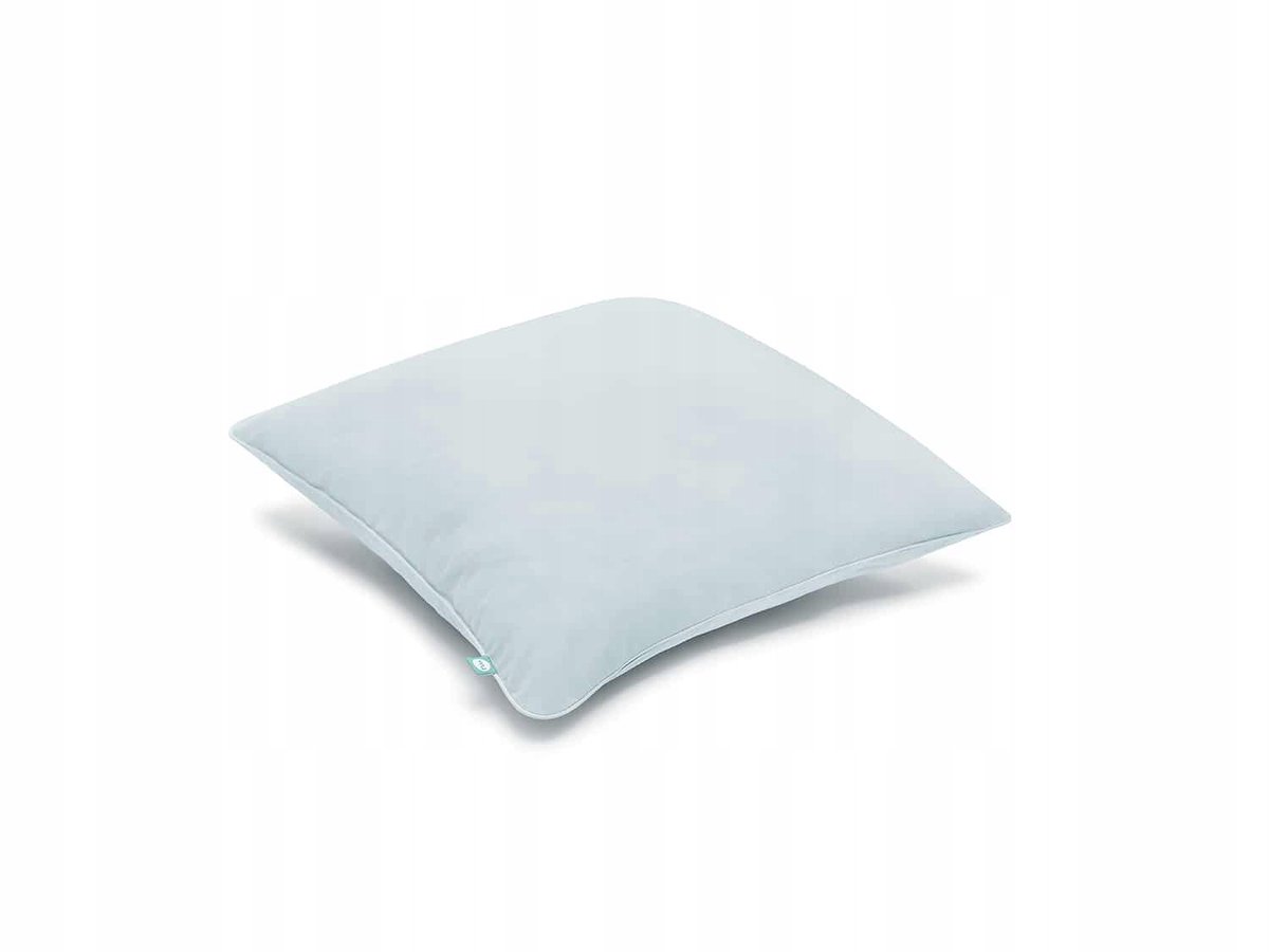 Basic Kussensloop Blauw 30x60 cm - 100% Katoen met Rits