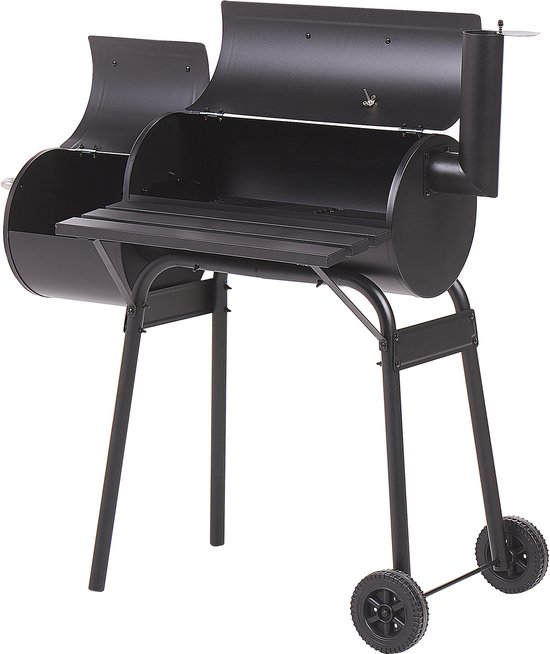 BELIANI KATLA - Houtskoolgrill - Zwart - Staal van BELIANI — afbeelding 3