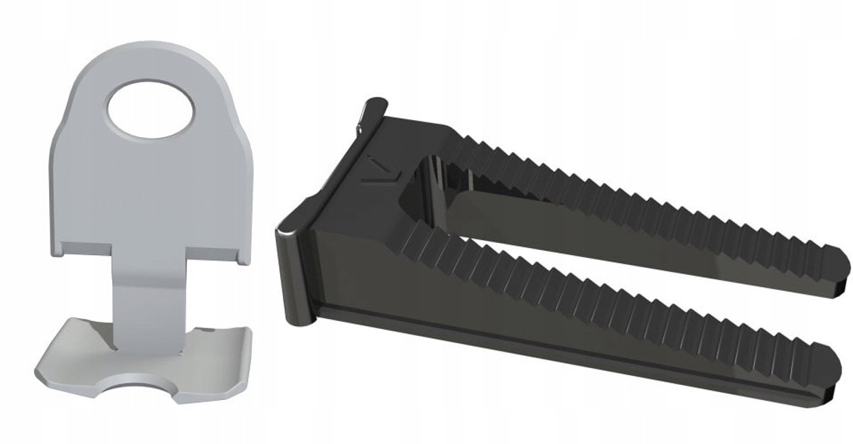 Stalco Perfect tegel-nivelleringssysteem: 100 clips/wiggen voor 1,5 mm voeg