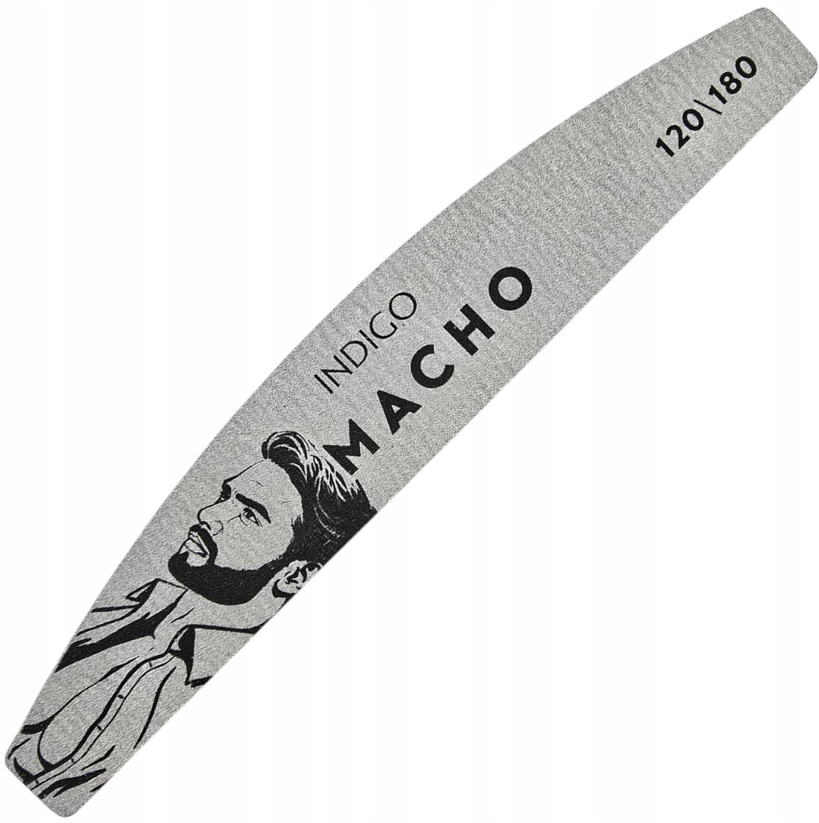 Indigo Vijl 120/180 Macho - Professionele Nagelvijl Bootvorm