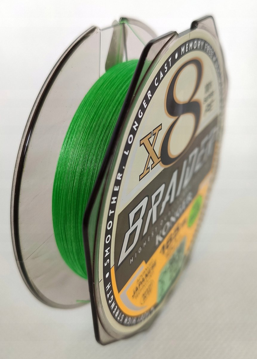 Konger Braider X8 Vislijn 0.14mm 150m Fluo - Sterk & Gevoelig