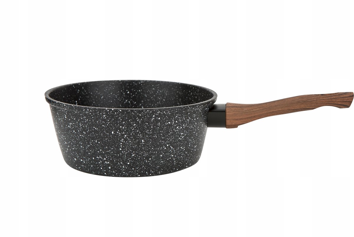 Crispy Natura Wood Steelpan 20 cm - Anti-aanbak, Geschikt voor Inductie