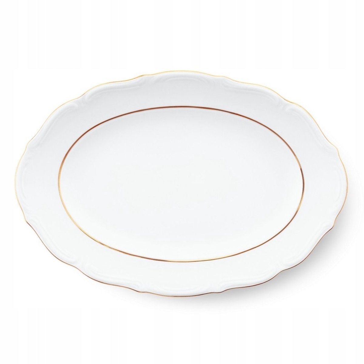 Ovale Serveerplank Maria Teresa B014 - 23 cm - Goud
