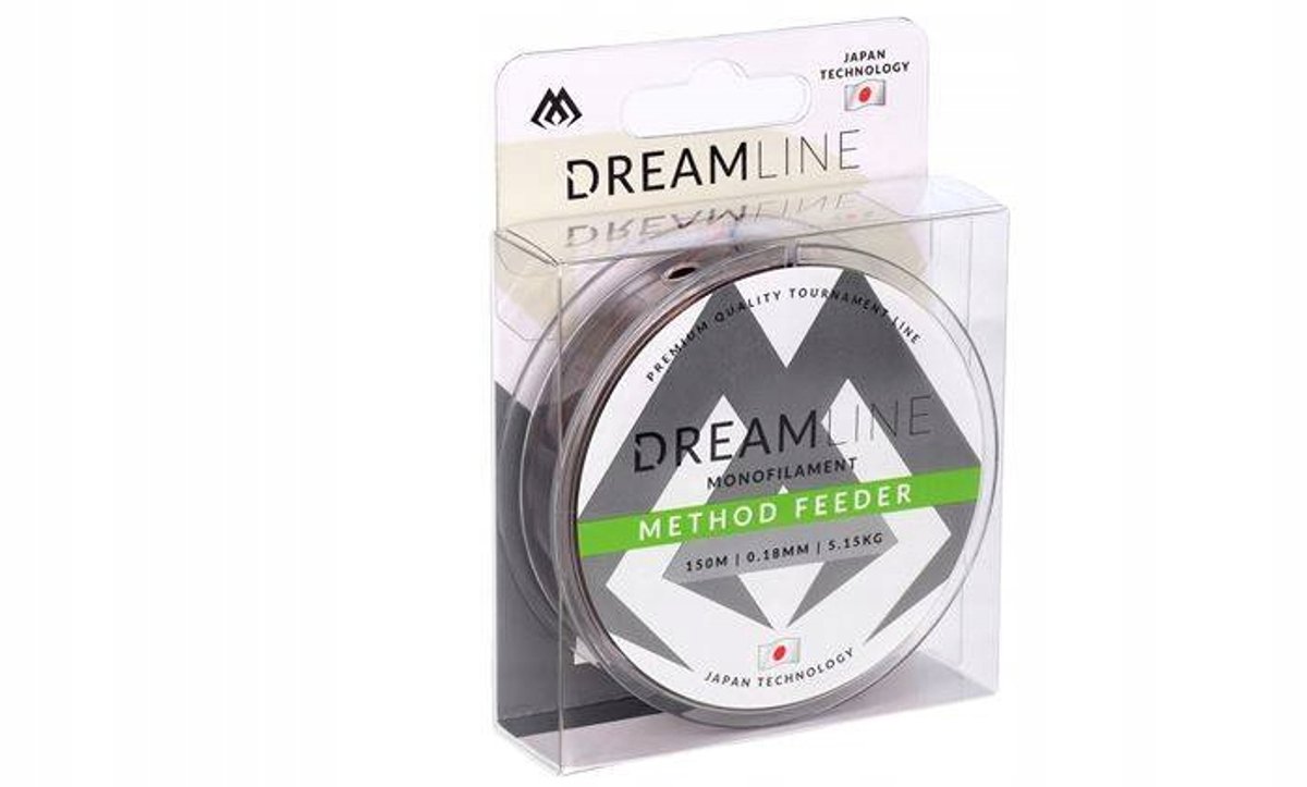 Mikado DreamLine Method Feeder Vislijn 0.18mm 300m 5.15kg Transparant