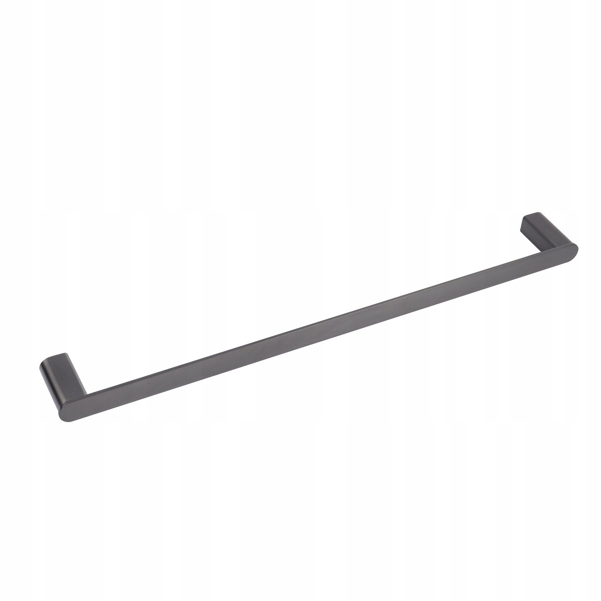 Balneo QARX Model 2 Wieszak op Ręczniki Gun Metal - 60cm Stal Nierdzewna