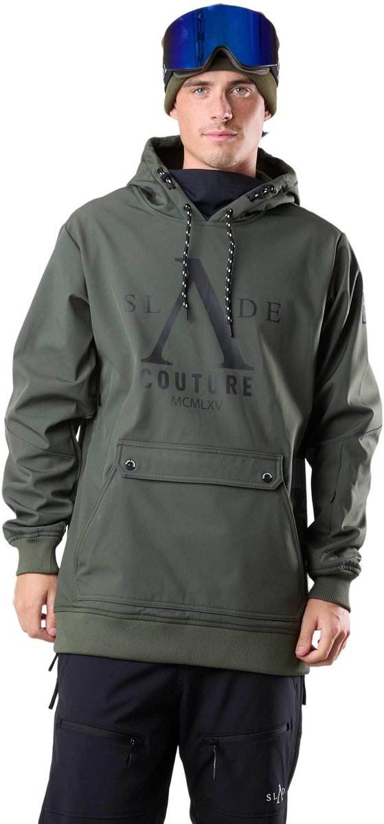 Slade Colorado Softshell Snow Hood – Ski jas voor heren Zwart