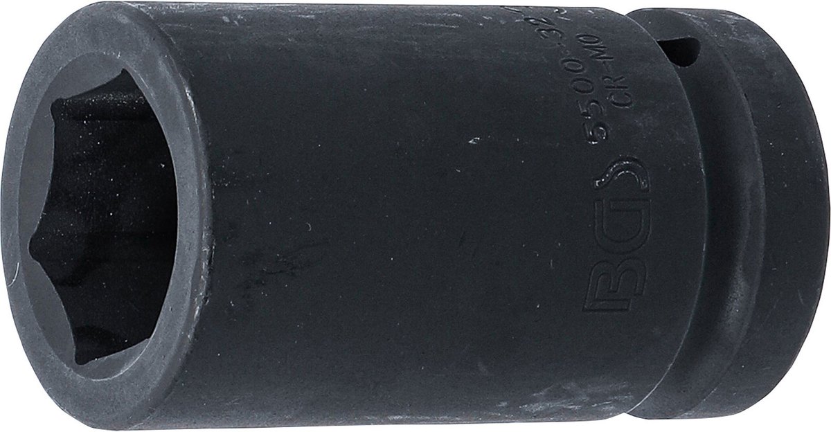 BGS Kracht Dopsleuteldop zeskant, diep - 1 - 32 mm