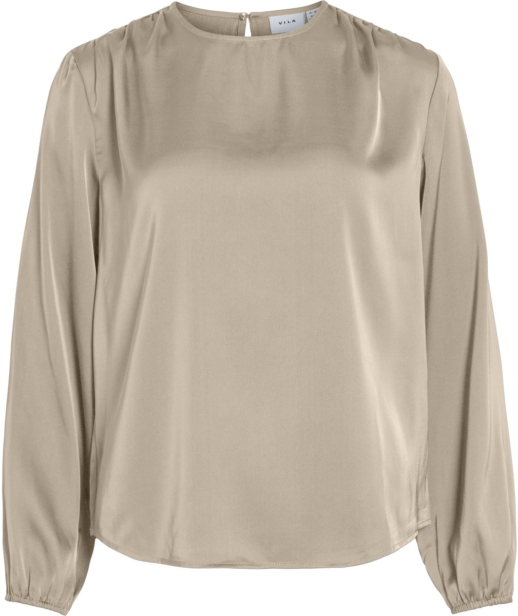 VILA - VIENNA RAVENNA L/S O-NECK - NOOS - Dames - Blouses
